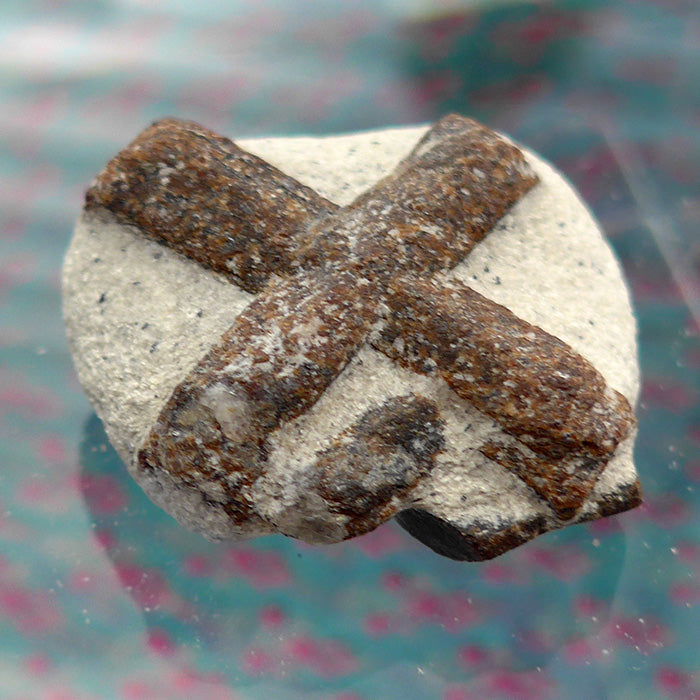 Scintillating St. George Cross Staurolite Specimen