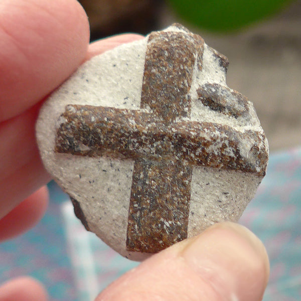 Scintillating St. George Cross Staurolite Specimen