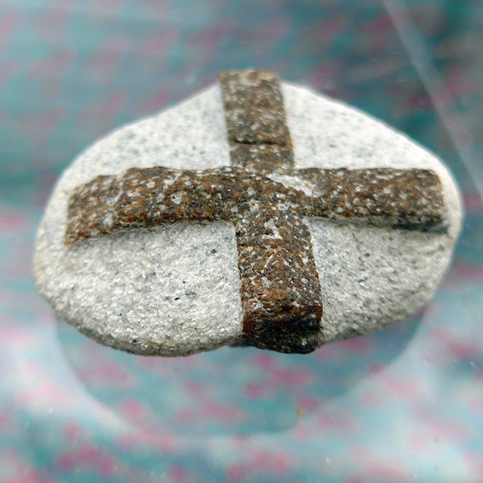 Stunning Two Sided St. George's Staurolite Cross