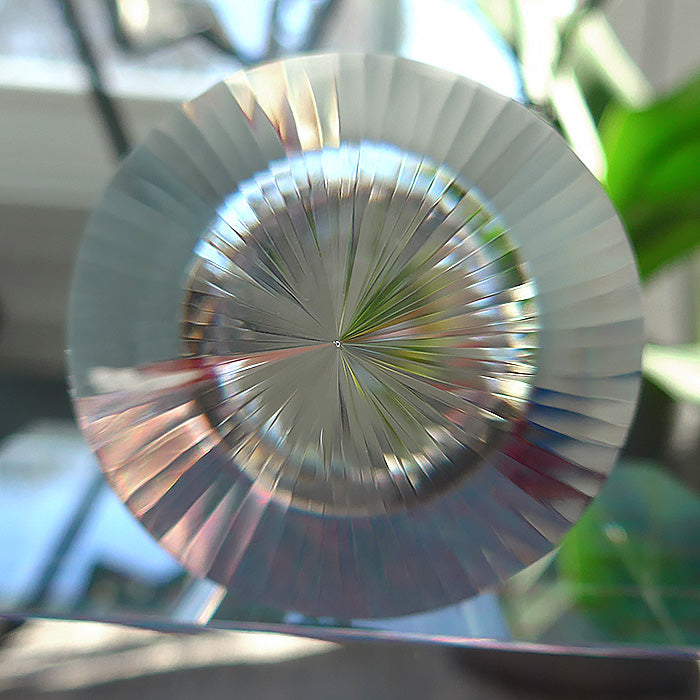 Translucent 64 Facet Himalayan Quartz Vogel Wand by David Zhuang