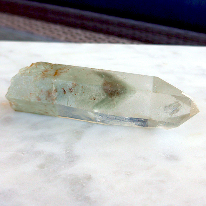 Clear Quartz Multi Phantom Wand with Chlorite