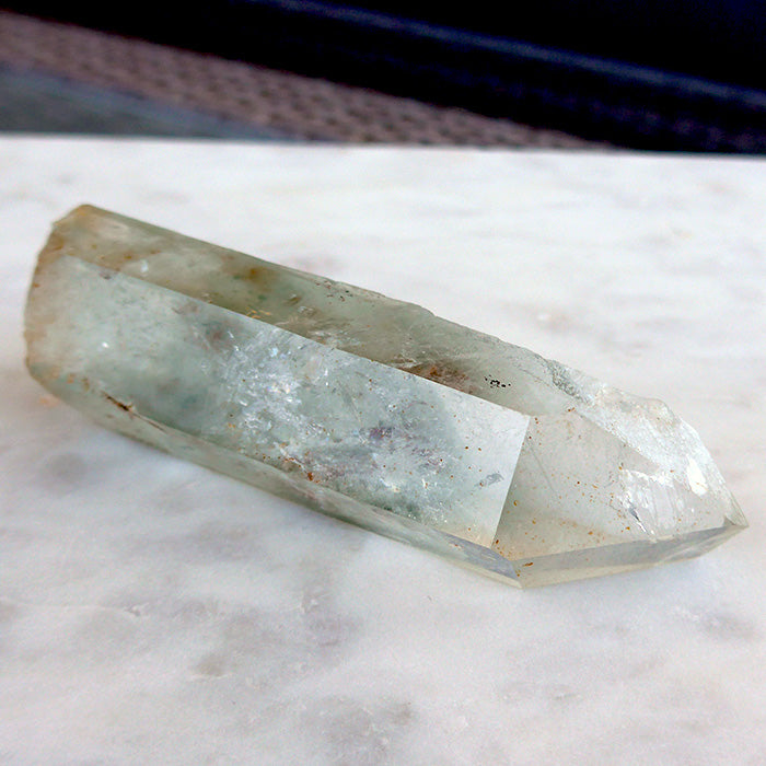 Clear Quartz Multi Phantom Wand with Chlorite