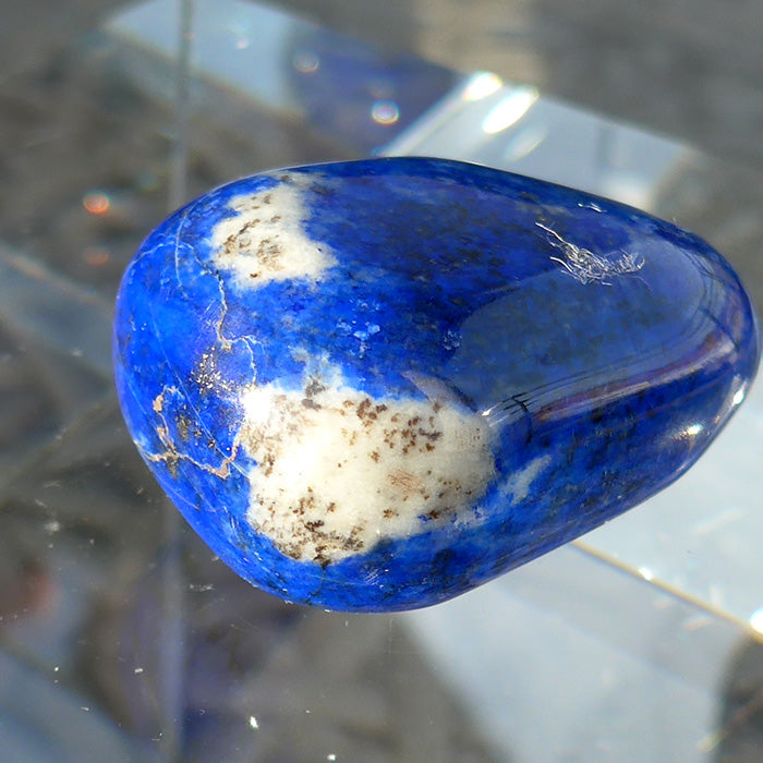 Smooth Polished Lapis Medicine Stone