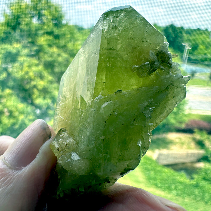 DEEP DISCOUNT: Large Brazilianite Elestial Gemstone