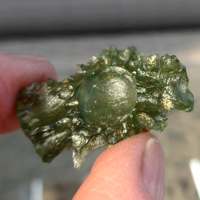 Fabulous Besednice Moldavite Specimen