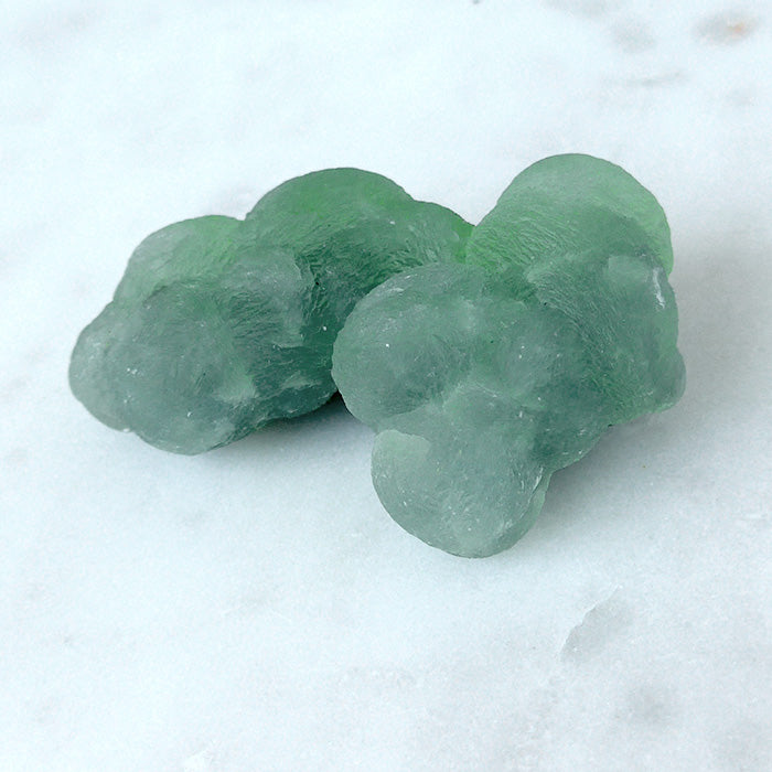 Lovely Prehnite Globular Cluster with Epidote Markings