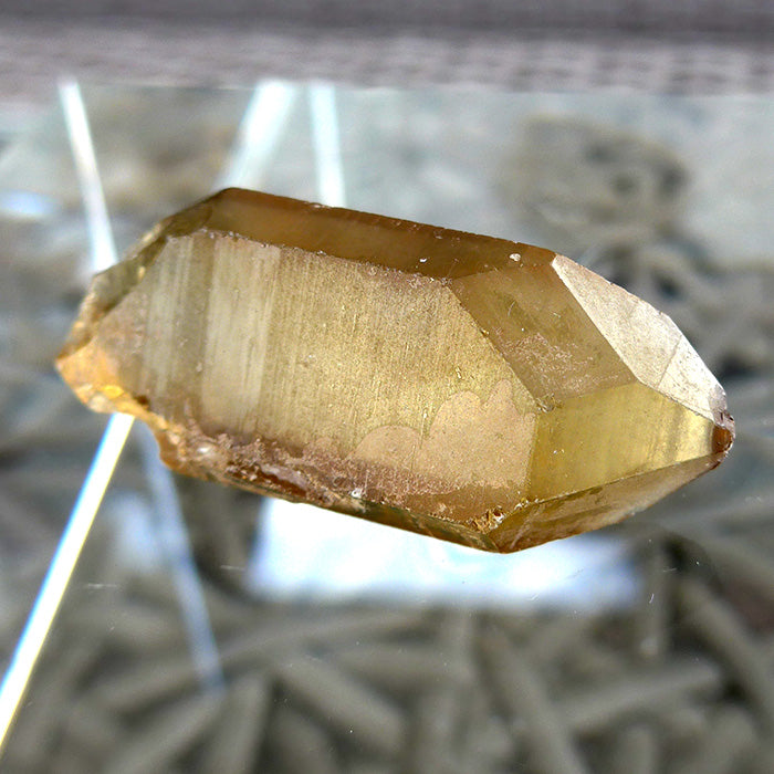 Fat Unpolished Congo Citrine Window Pane Wand