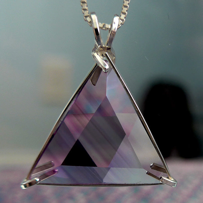 Amethyst Zoned Star of David